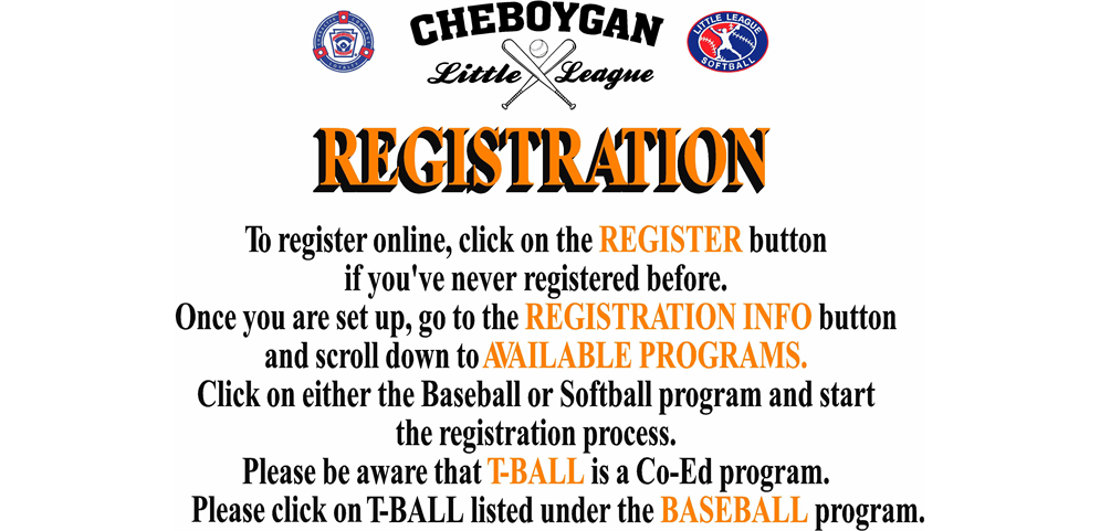 Click for Registration Instructions